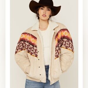Women’s rock and roll bomber jacket